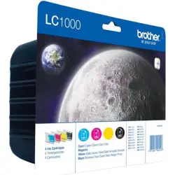 Brother LC1000 Noir couleur Multipack de 4 cartouches d'encre d'origine
