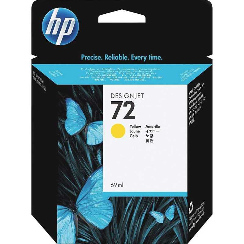 HP 72 Jaune Cartouche d'encre au meilleur prix HP 72 Jaune Cartouche d'encre au meilleur prix