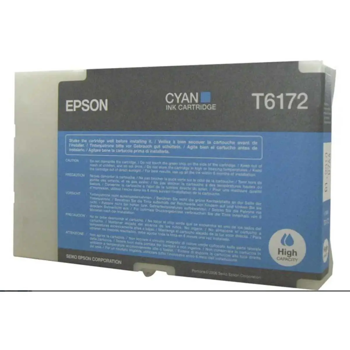 Epson T6172 Cyan Cartouche d'encre d'origine