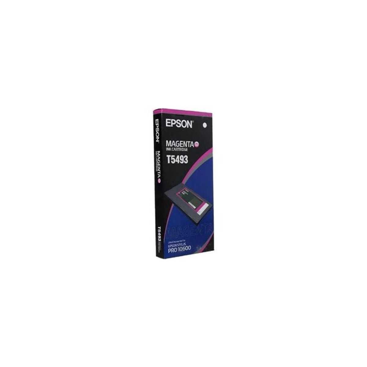 Epson T5493 Magenta Cartouche d'encre d'origine au meilleur prix Epson T5493 Magenta Cartouche d'encre d'origine au meilleur prix