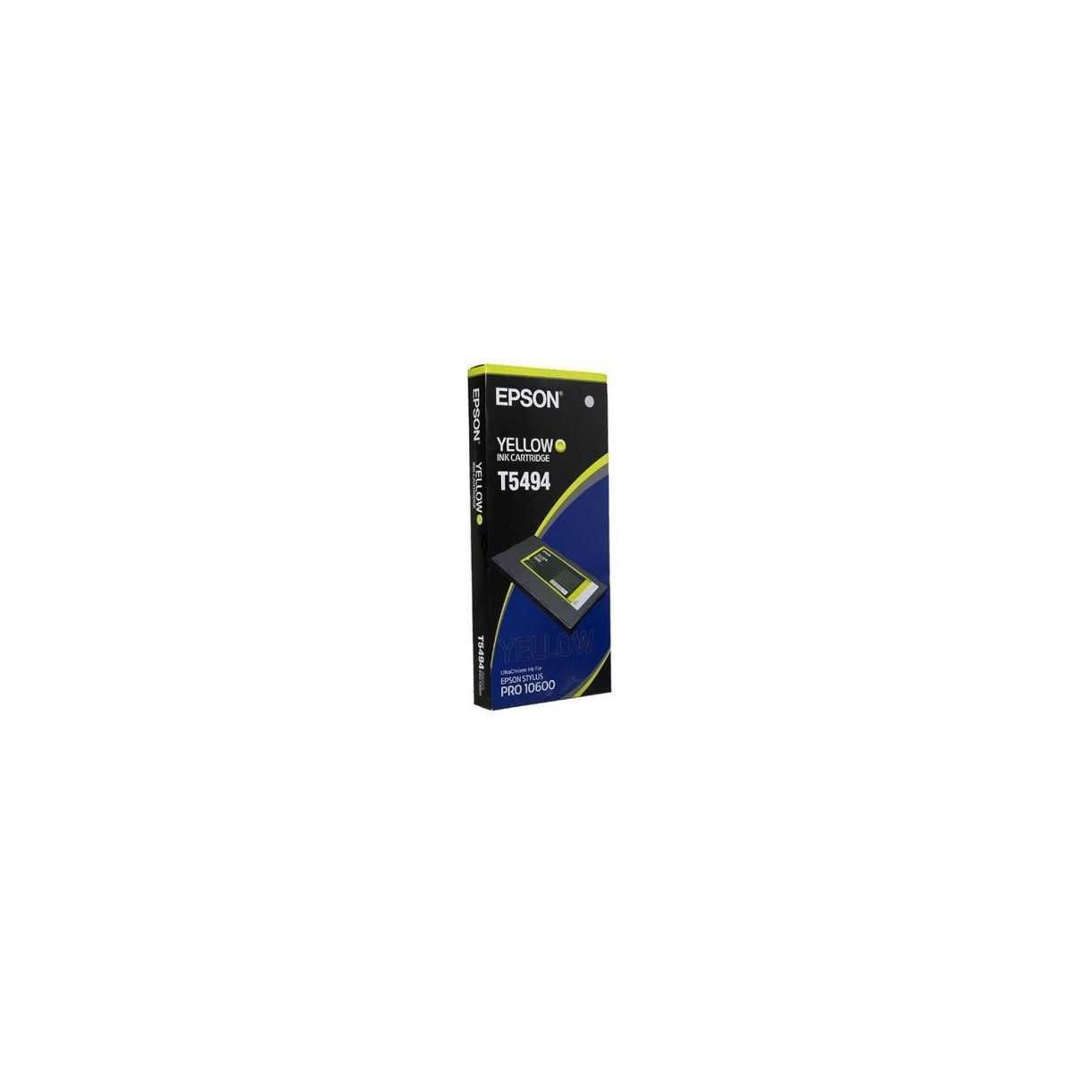 Epson T5494 Jaune Cartouche d'encre d'origine Epson T5494 Jaune Cartouche d'encre d'origine