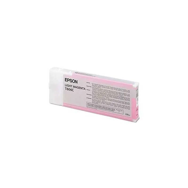 Epson T606C Light magenta Cartouche d'encre d'origine