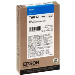 Epson T6032 Cyan Cartouche d'encre d'origine