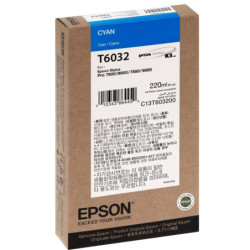 Epson T6032 Cyan Cartouche d'encre d'origine