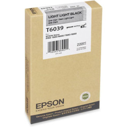 Epson T6039 Noir clair Cartouche d'encre d'origine