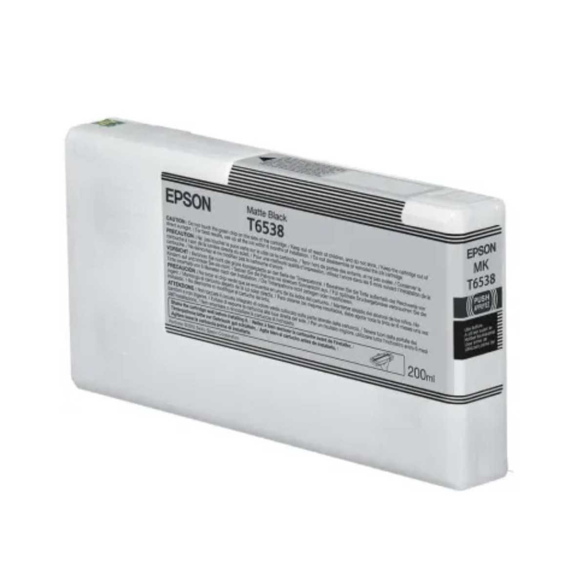 Epson T6538 Noir mat Cartouche d'encre au meilleur prix Epson T6538 Noir mat Cartouche d'encre au meilleur prix