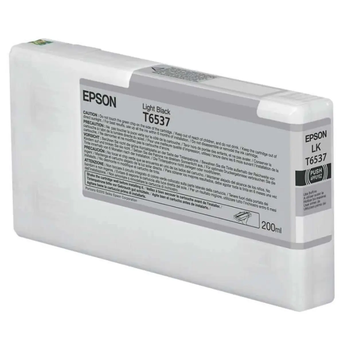 Epson T6537 Noir clair Cartouche d'encre d'origine