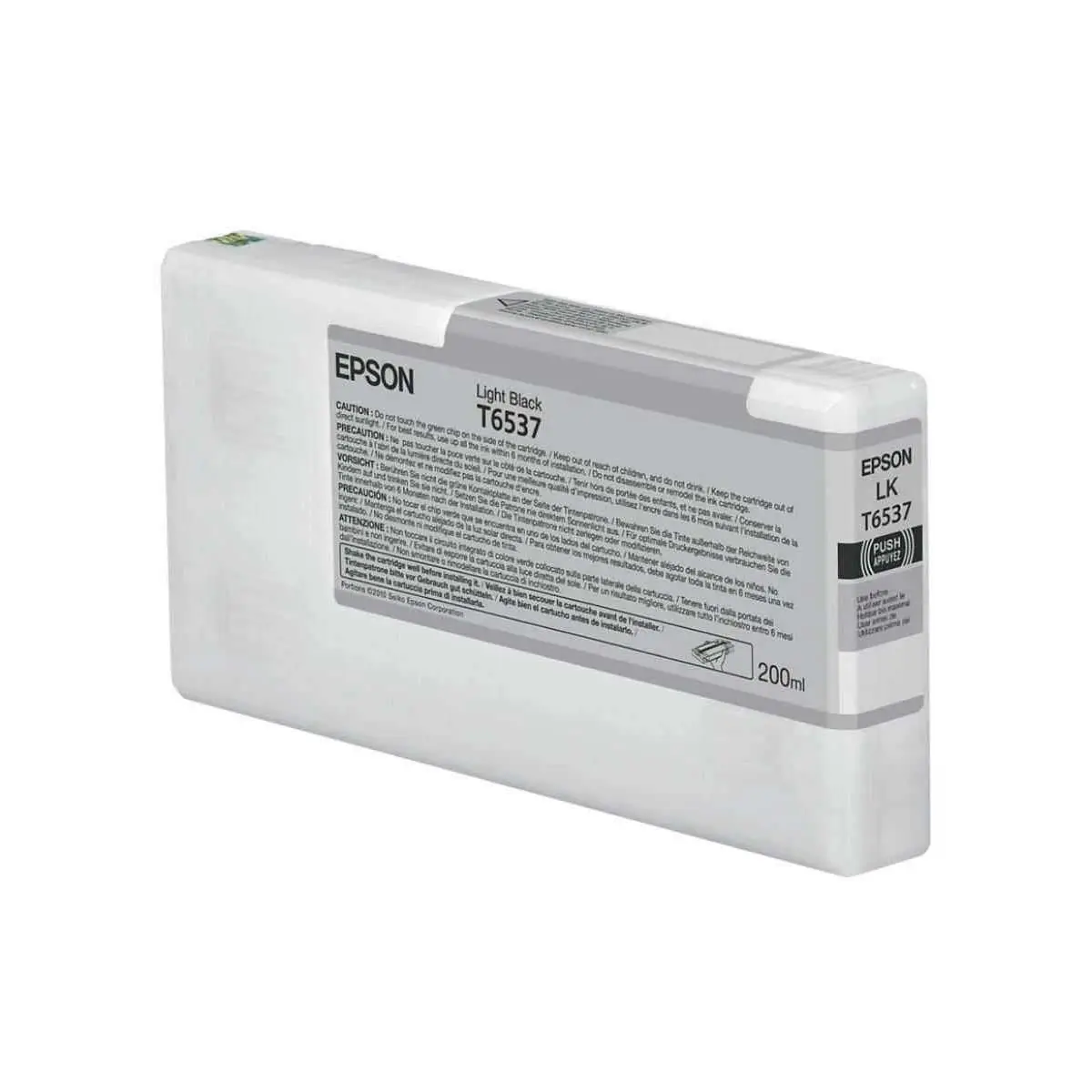 Epson T6537 Noir clair Cartouche d'encre d'origine