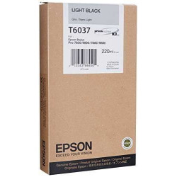 Epson T6037 Noir clair Cartouche d'encre d'origine