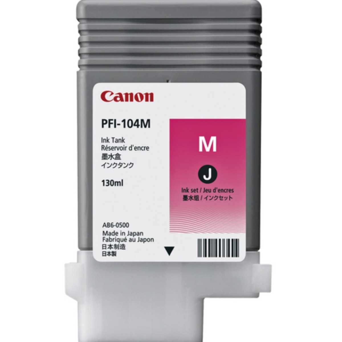 Canon LUCIA PFI-104M Magenta Cartouche au meilleur prix Canon LUCIA PFI-104M Magenta Cartouche au meilleur prix
