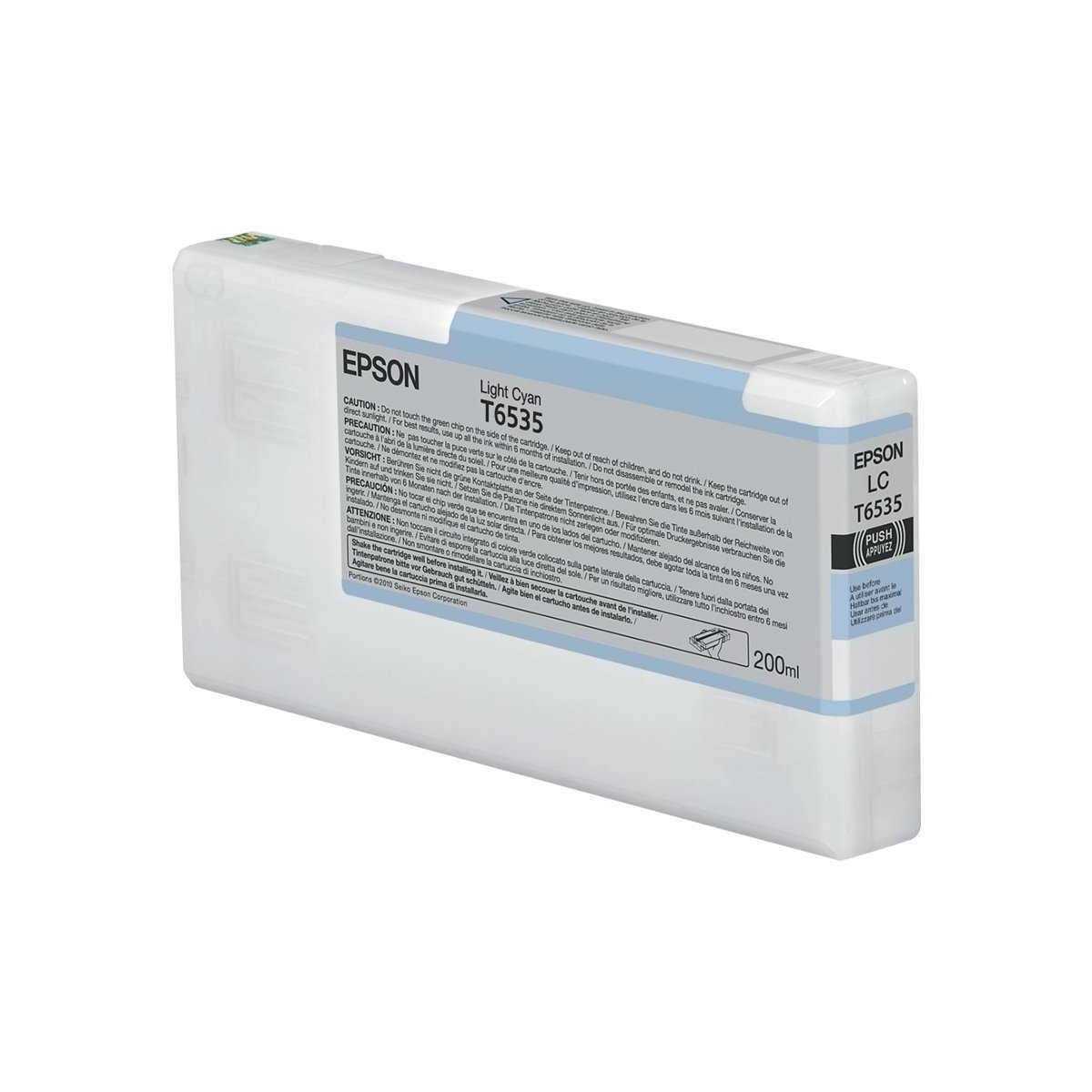 Epson T6535 Cyan clair Cartouche d'encre au meilleur prix Epson T6535 Cyan clair Cartouche d'encre au meilleur prix