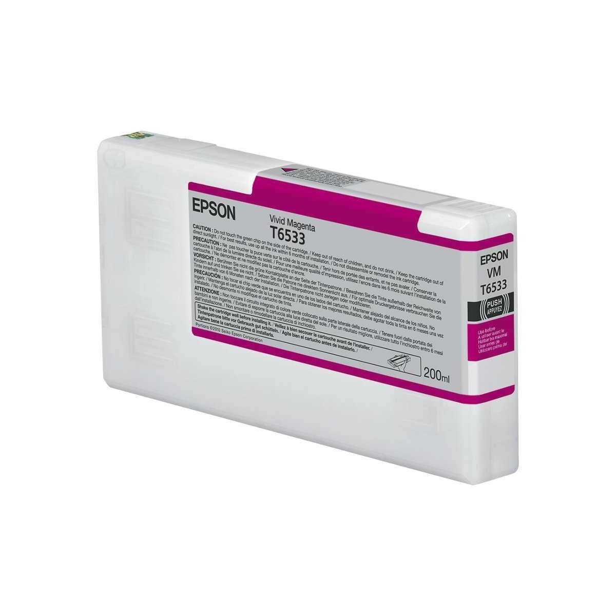 Epson T6533 Magenta Cartouche d'encre au meilleur prix Epson T6533 Magenta Cartouche d'encre au meilleur prix
