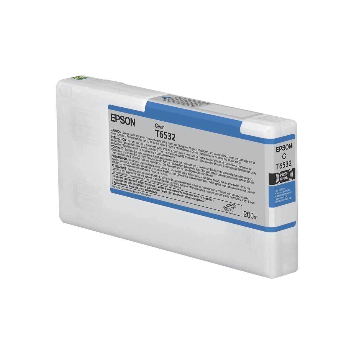 Epson T6532 Cyan Cartouche d'encre au meilleur prix Epson T6532 Cyan Cartouche d'encre au meilleur prix
