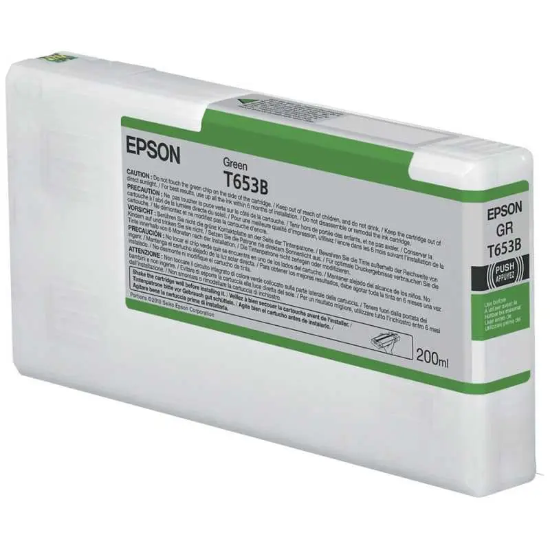 Epson T653B Vert Cartouche d'encre d'origine