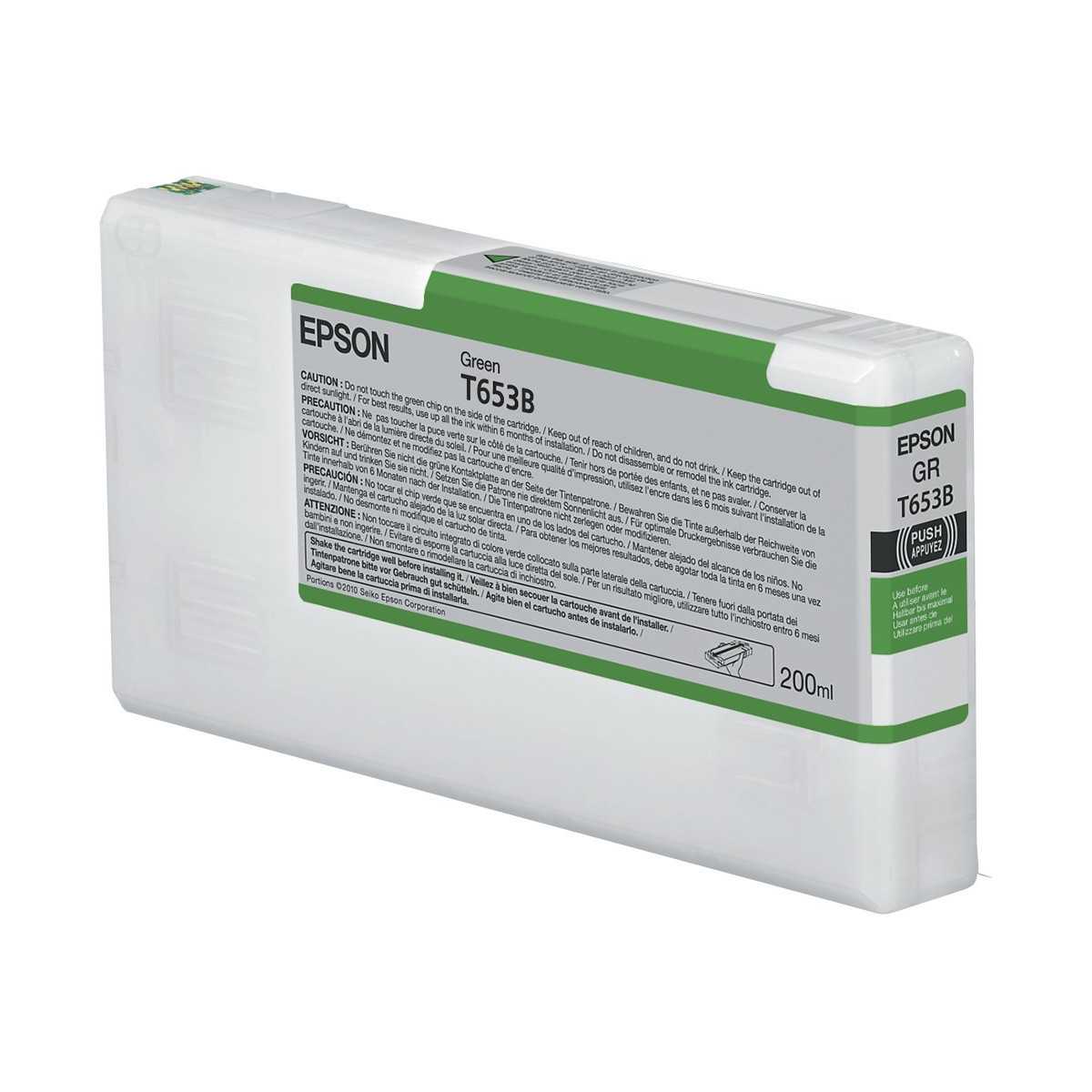 Epson T653B Vert Cartouche d'encre au meilleur prix Epson T653B Vert Cartouche d'encre au meilleur prix