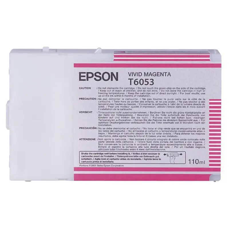 Epson T6053 Magenta Cartouche d'encre d'origin