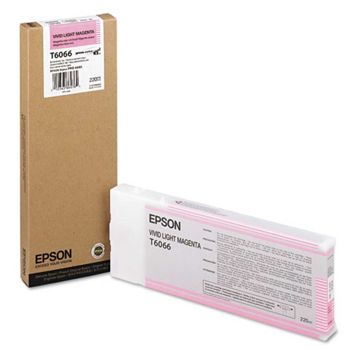 Epson T6066 Magenta Clair Cartouche au meilleur prix Epson T6066 Magenta Clair Cartouche au meilleur prix
