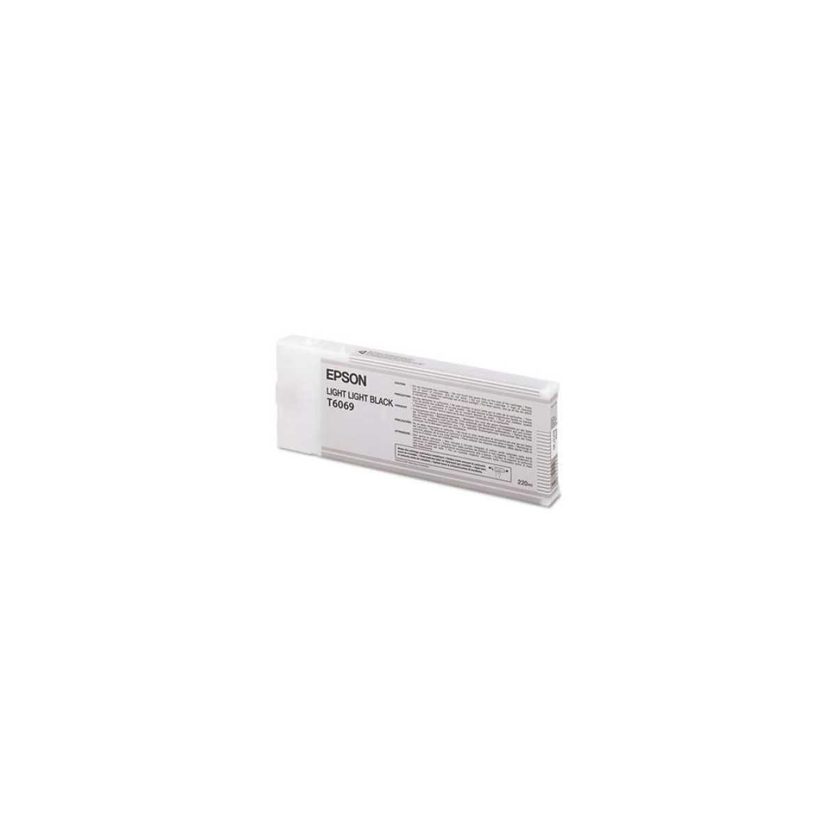 Epson T6069 Gris Clair Cartouche d'encre au meilleur prix Epson T6069 Gris Clair Cartouche d'encre au meilleur prix