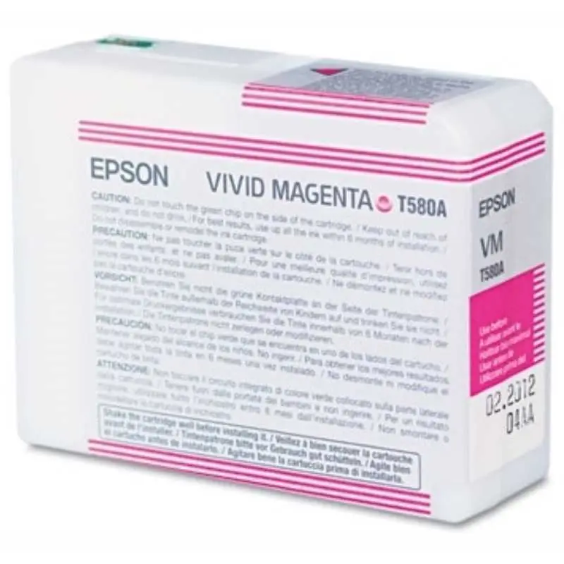 EPSON T580A Vivid Magenta Cartouche d'encre au meilleur prix