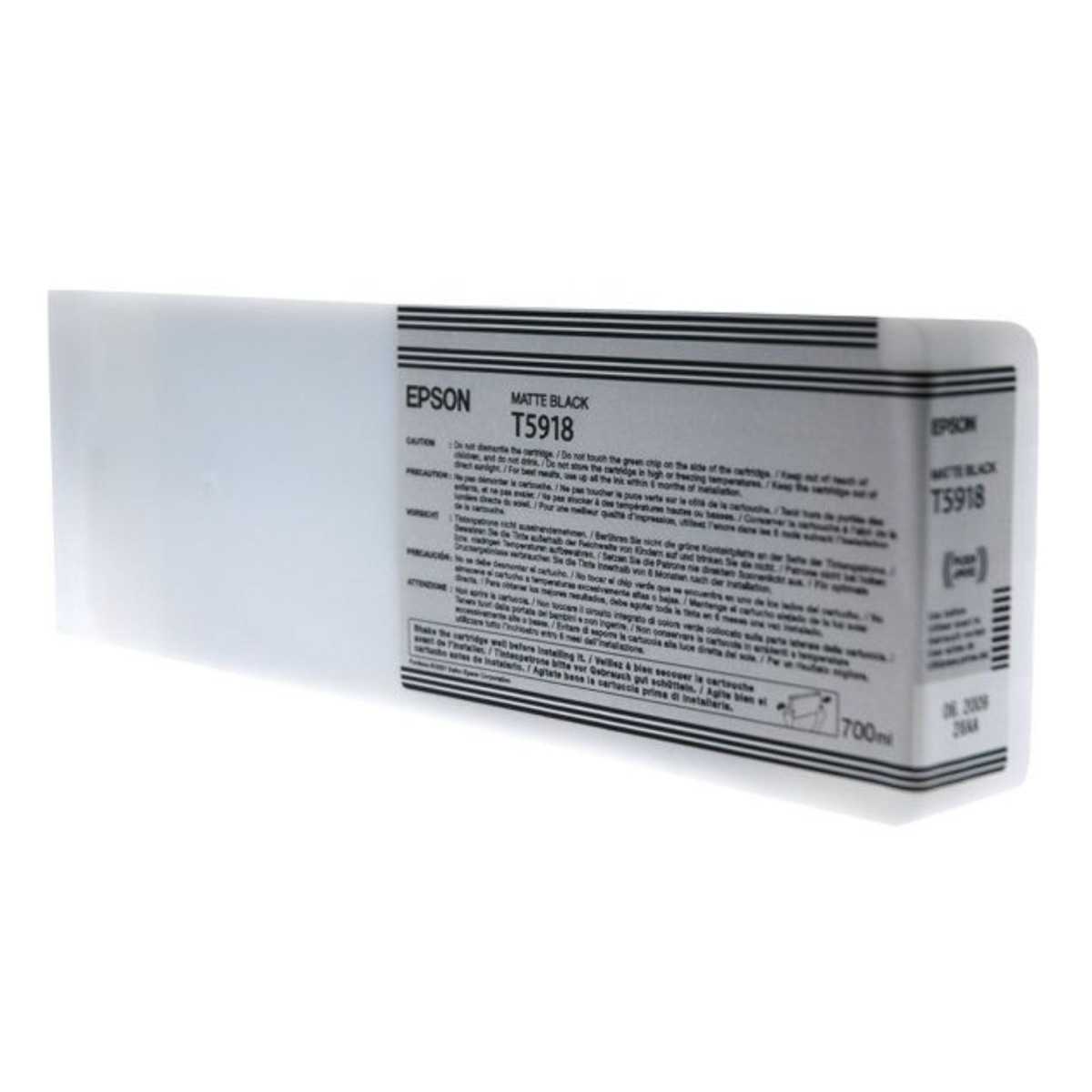 Epson T5918 Noir mat Cartouche d'encre au meilleur prix Epson T5918 Noir mat Cartouche d'encre au meilleur prix