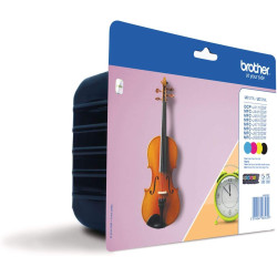 Brother LC127XL Noir couleur de 4 cartouches d'encre d'origine