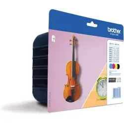 Brother LC127XL Noir couleur de 4 cartouches d'encre d'origine