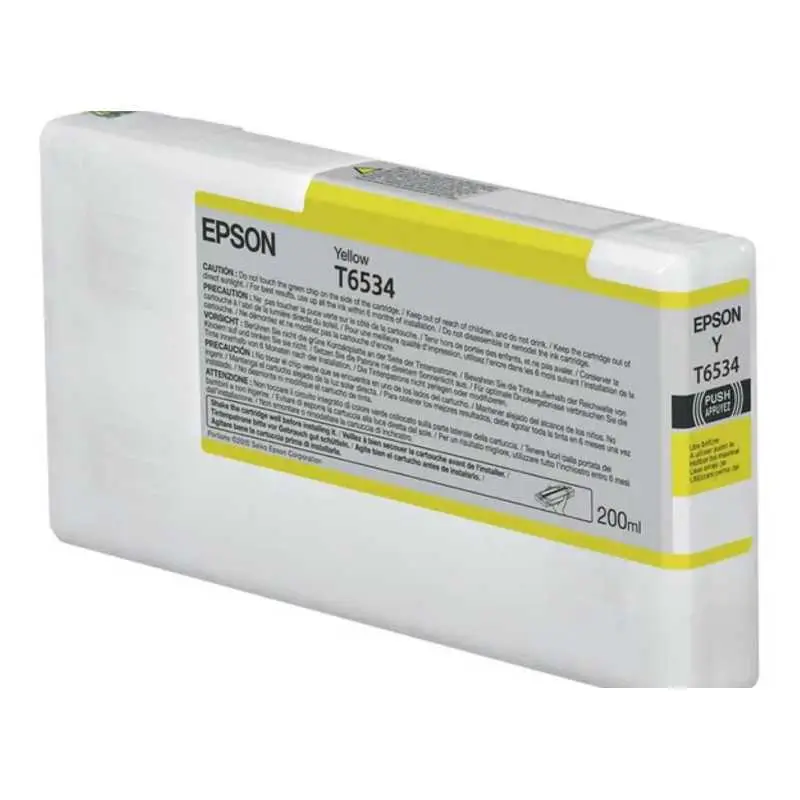 Epson T6534 Jaune Cartouche d'encre d'origine