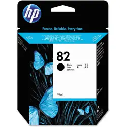 HP 82 Noir (69ML) Cartouche d'encre d'origine - CH565A