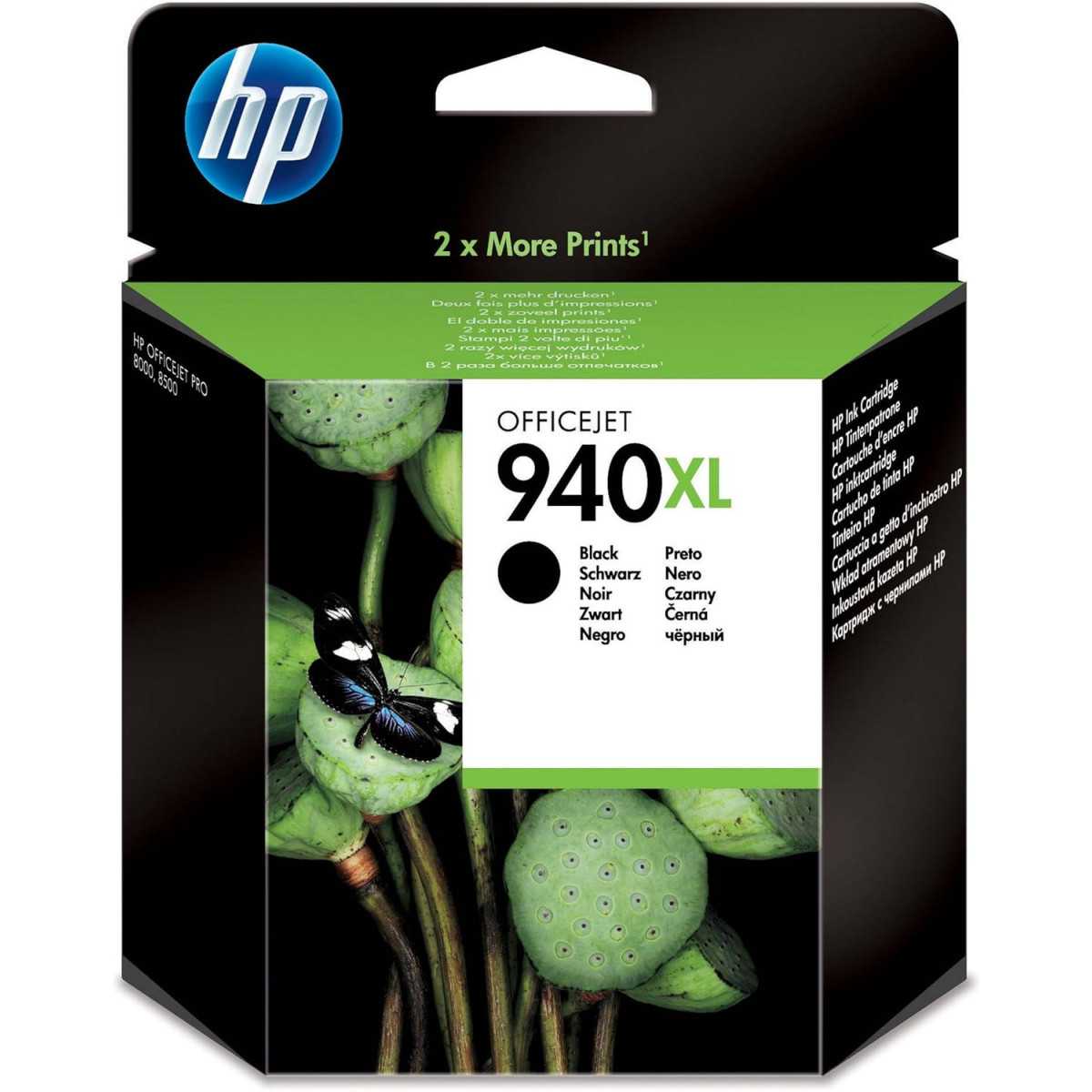 HP 940XL Noir Cartouche d'encre d'origine HP 940XL Noir Cartouche d'encre d'origine