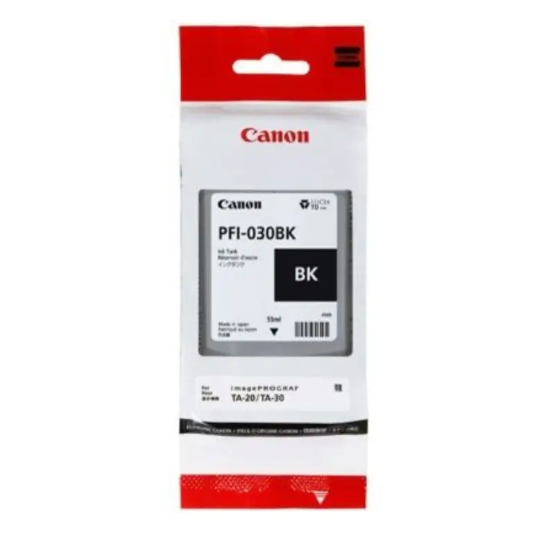 Canon PFI-030BK Noir Cartouche d'encre d'origine