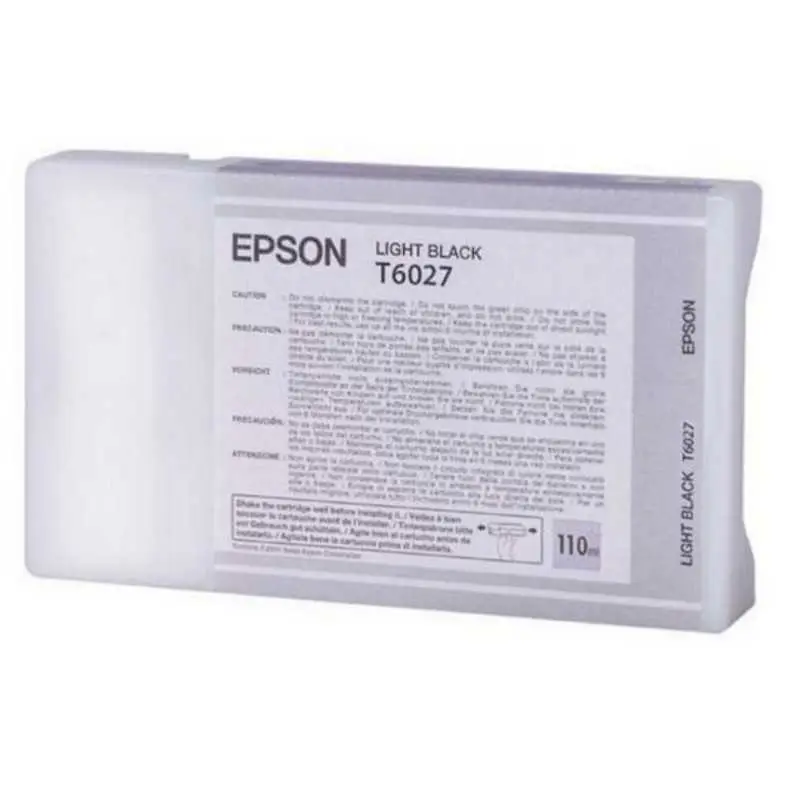 Epson T6027 Gris clair Cartouche d'encre d'origine