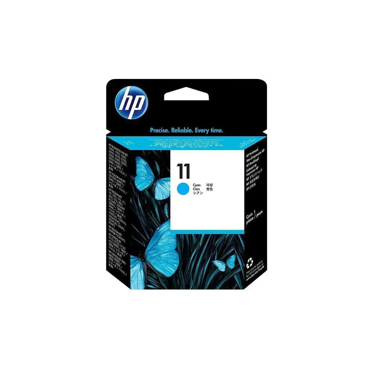 HP 11 Cyan Tête d'impression d'origine - C4811A