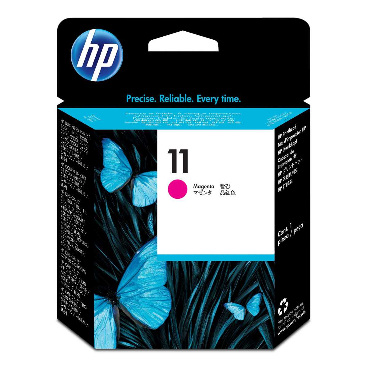 HP 11 Magenta Tête d'impression d'origine au meilleur prix HP 11 Magenta Tête d'impression d'origine au meilleur prix