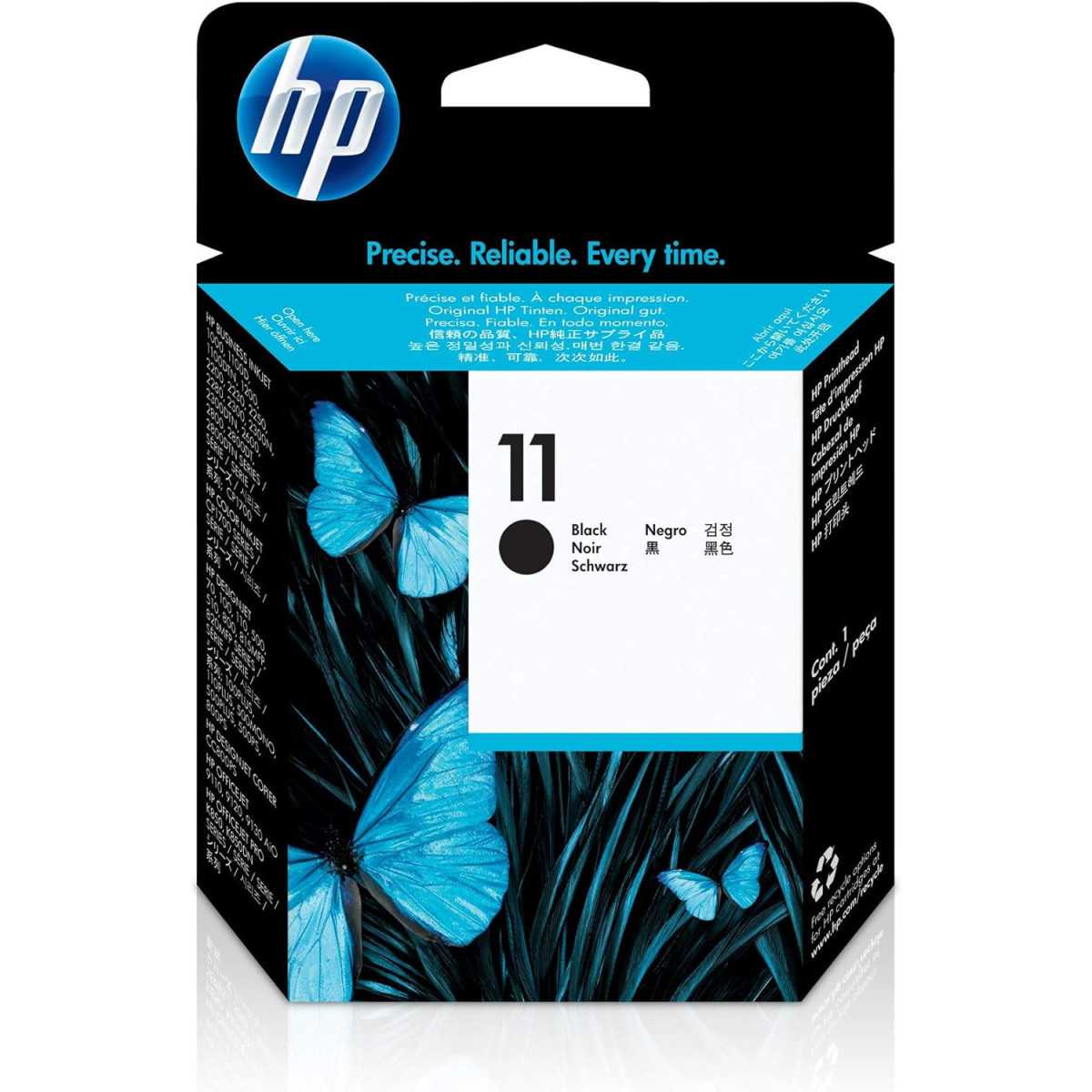 HP 11 Noir Tête d'impression d'origine au meilleur prix HP 11 Noir Tête d'impression d'origine au meilleur prix