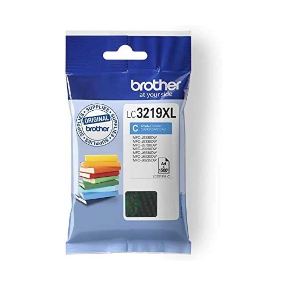 Brother LC3219XL-C Cyan Cartouche d'encre au meilleur prix Brother LC3219XL-C Cyan Cartouche d'encre au meilleur prix