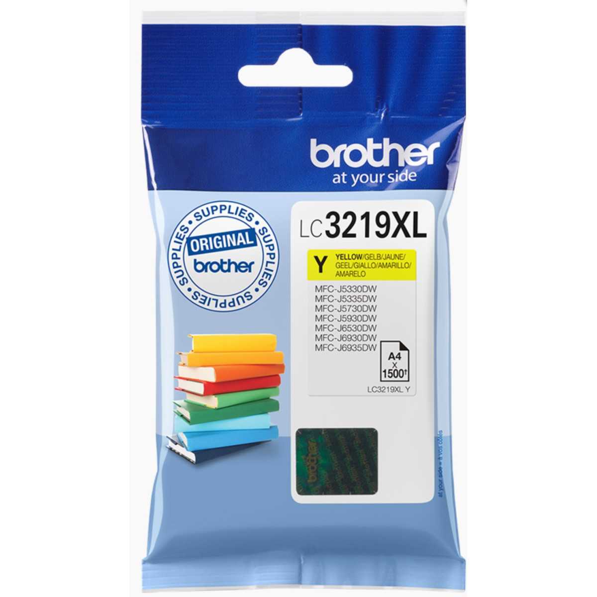 Brother LC3219XL-Y Jaune Cartouche d'encre au meilleur prix Brother LC3219XL-Y Jaune Cartouche d'encre au meilleur prix