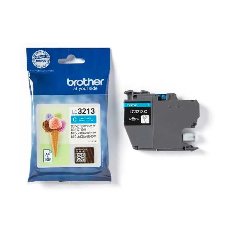 Brother LC3213C Cyan Cartouche d'encre au meilleur prix