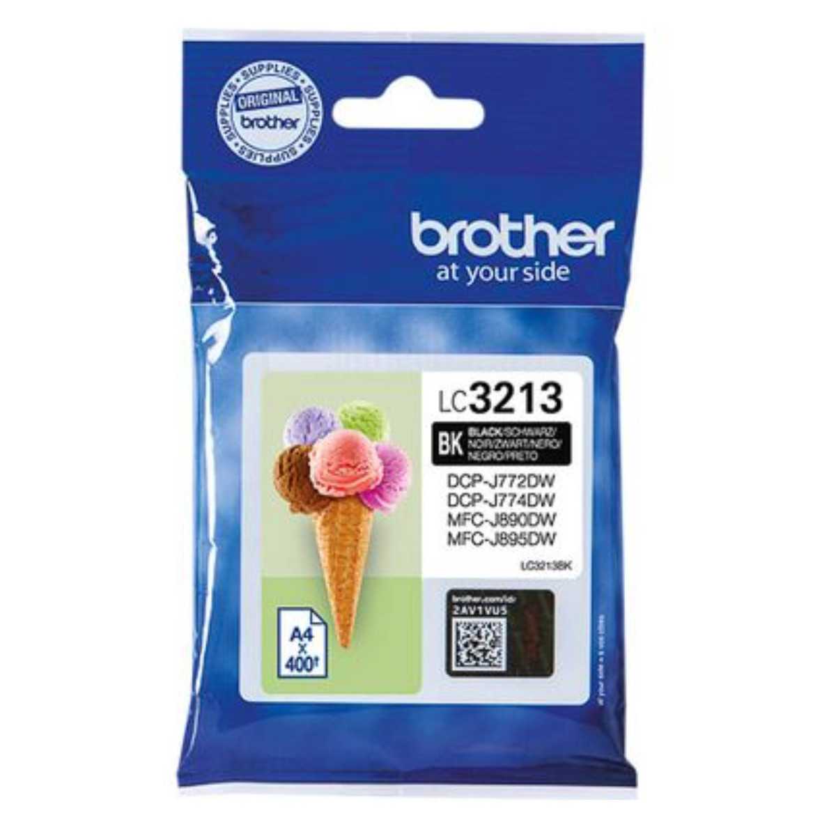Brother LC3213BK Noir Cartouche d'encre au meilleur prix Brother LC3213BK Noir Cartouche d'encre au meilleur prix