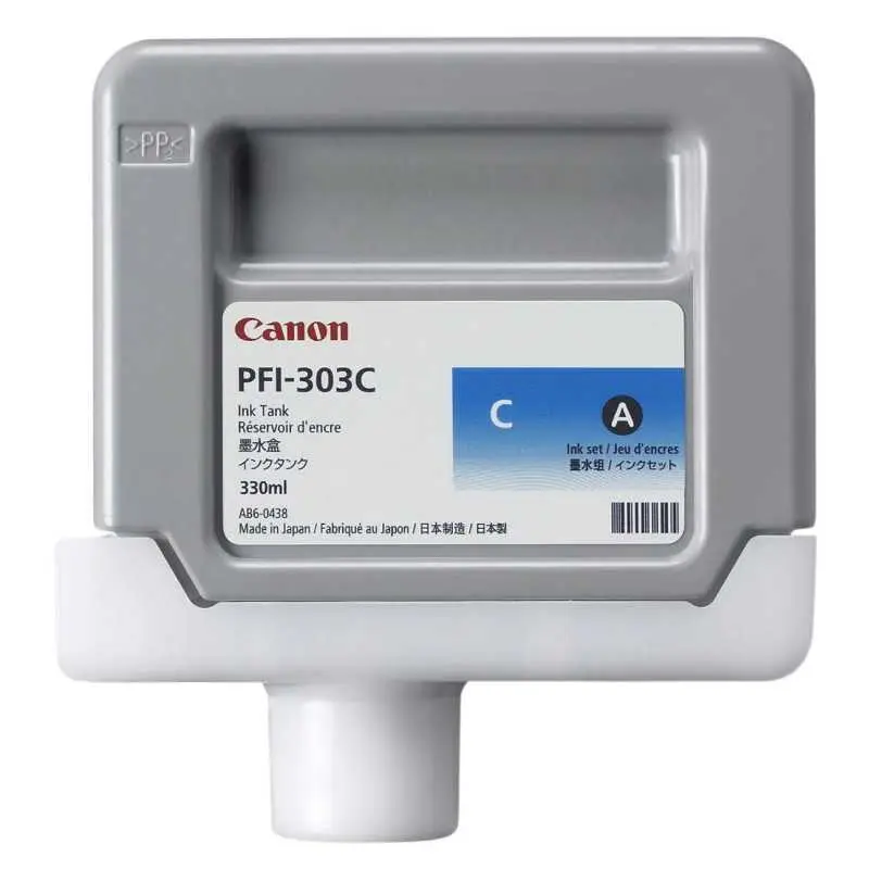 Canon PFI-303C Cyan Cartouche d'encre d'origine