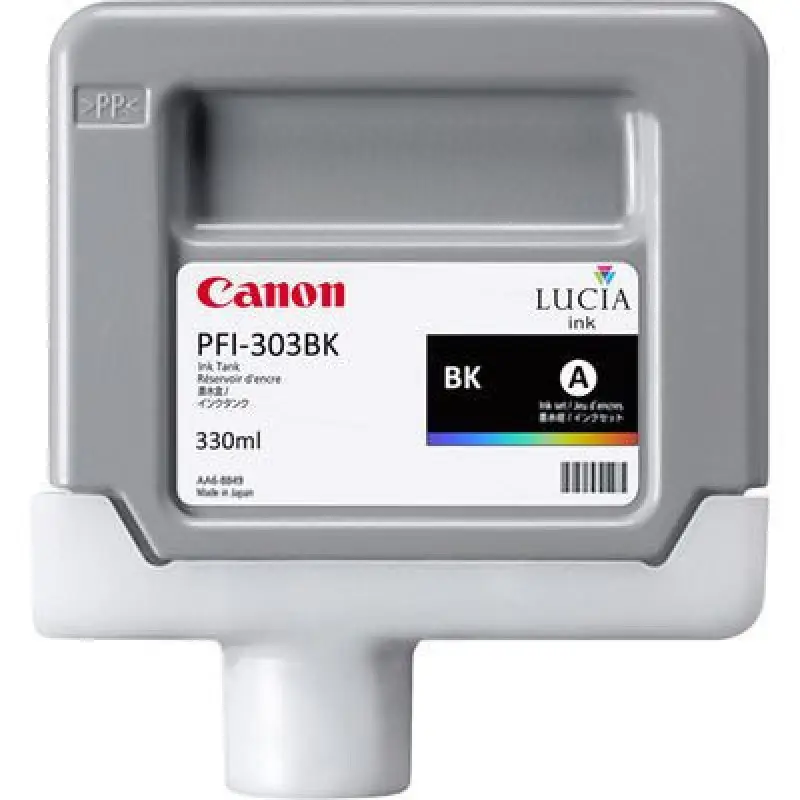 Canon PFI-303BK Noir Cartouche d'encre d'origine