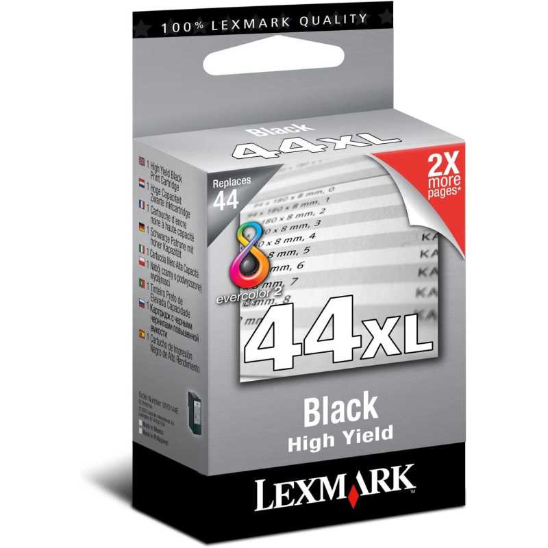 Lexmark 44XL Noir Cartouche d'encre d'origine au meilleur prix