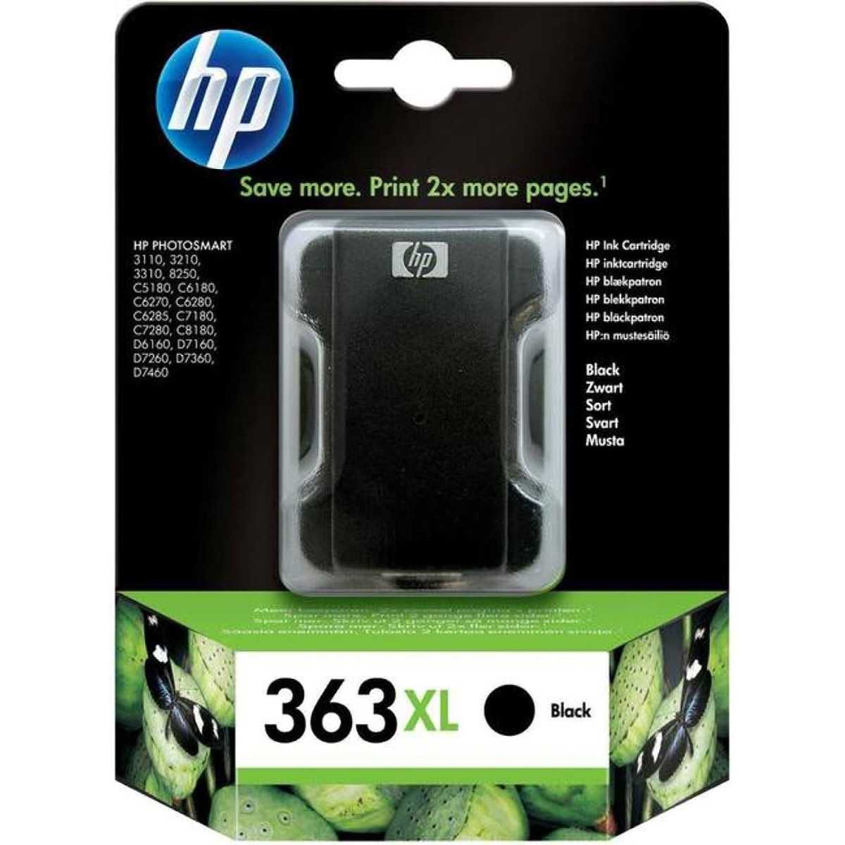 HP 363XL Noir Cartouche d'encre d'origine au meilleur prix HP 363XL Noir Cartouche d'encre d'origine au meilleur prix