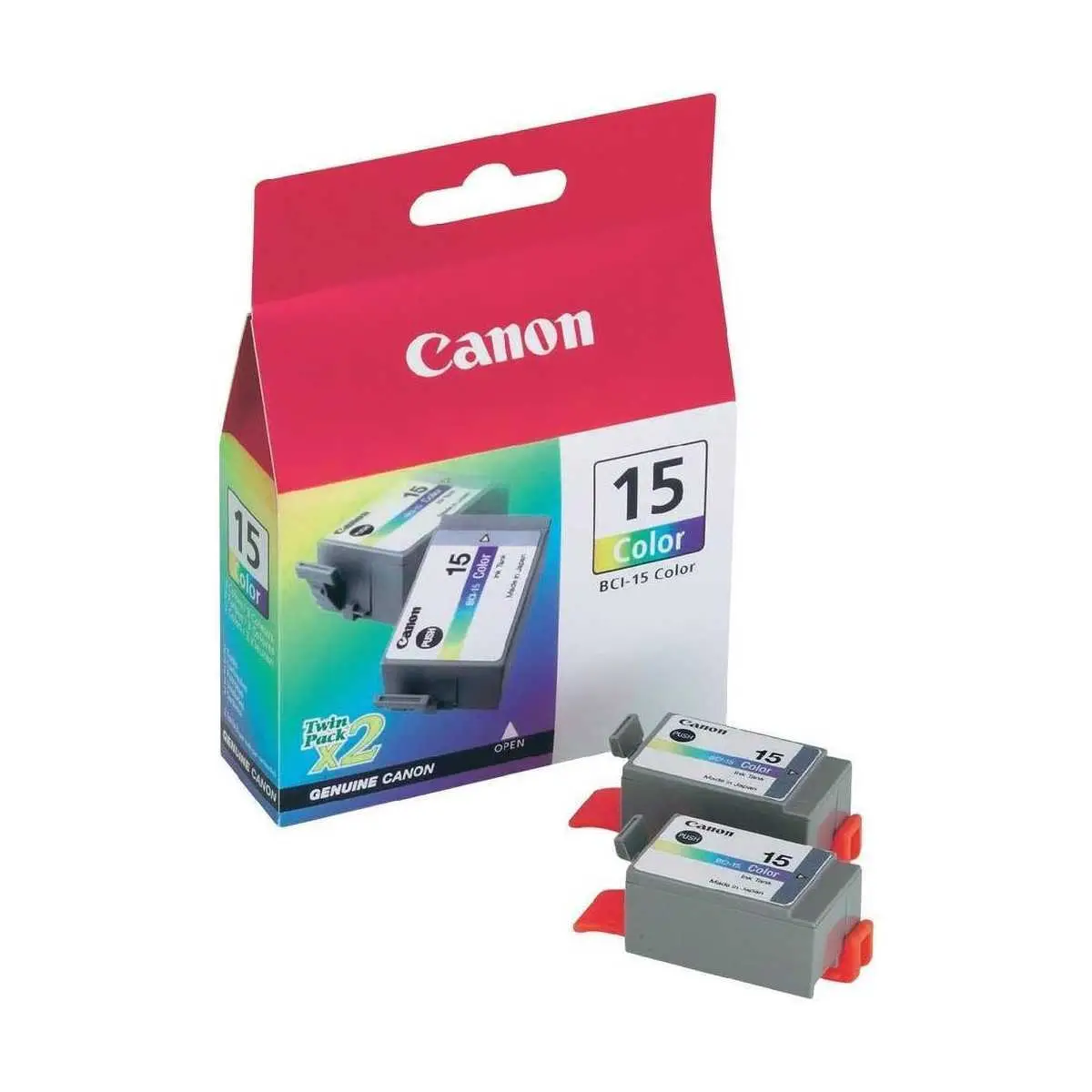 Canon BCI-15 Couleur Cartouches d'encre d'origine moins chères