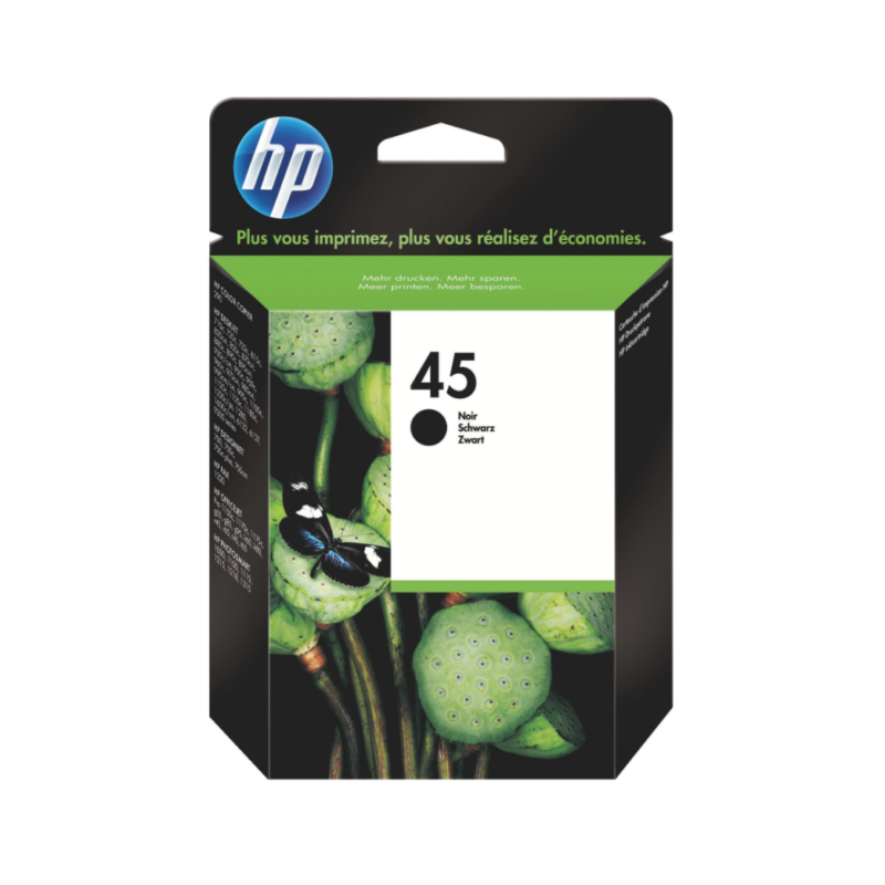 HP 45 Noir Cartouche d'encre d'origine au meilleur prix