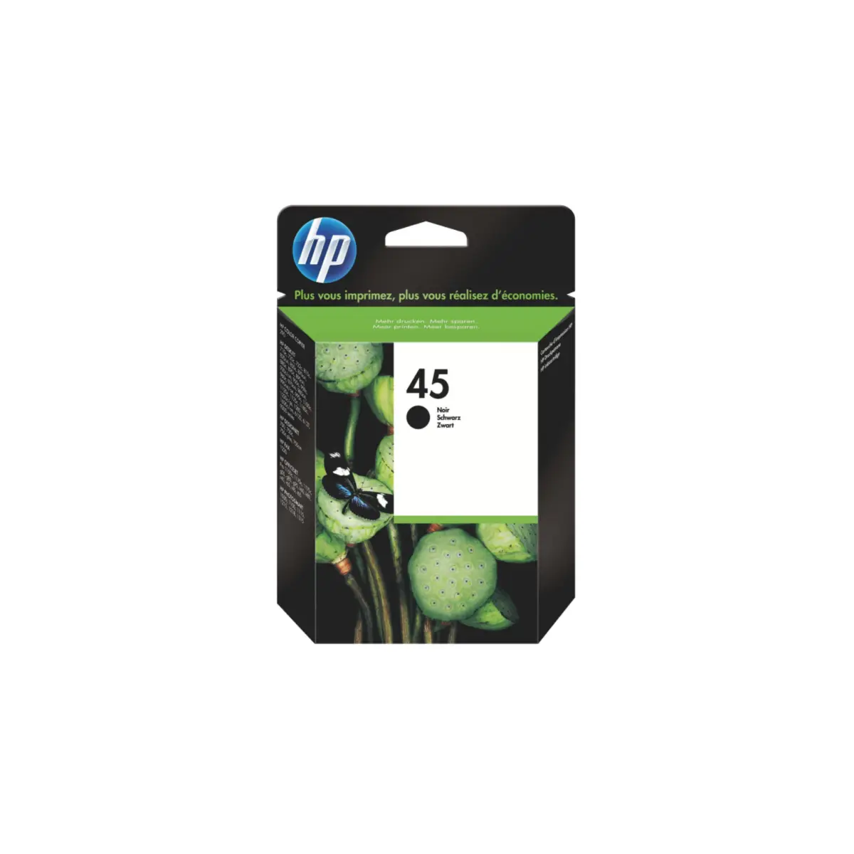 HP 45 Noir Cartouche authentique au meilleur prix