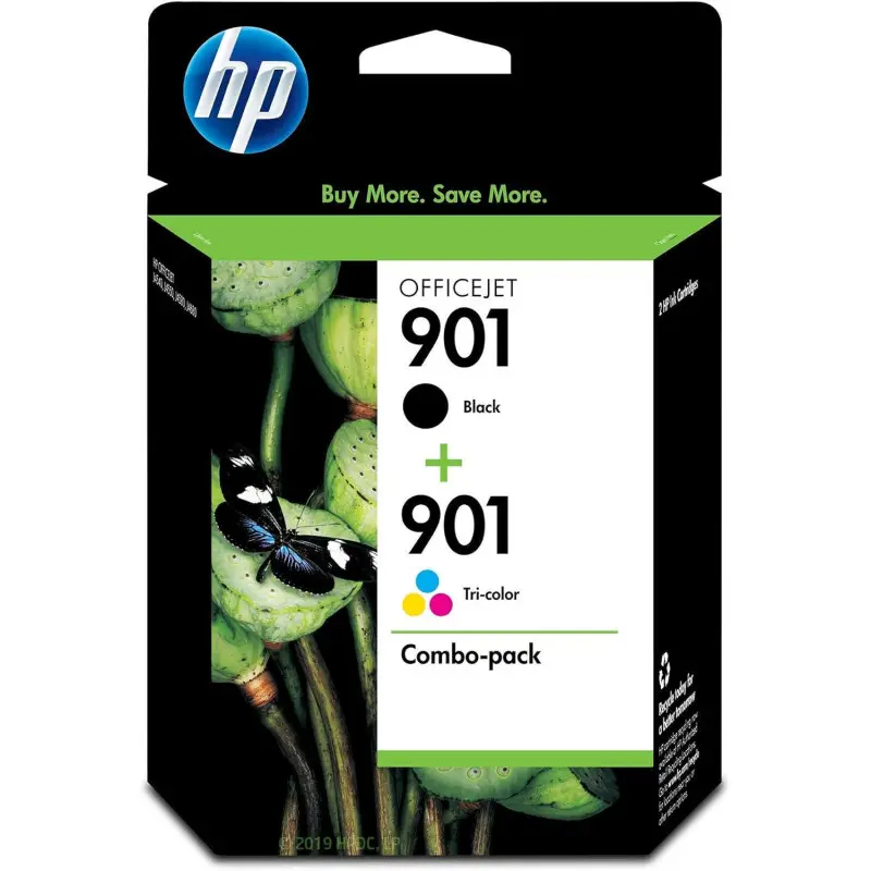 HP 901 Noir couleur Pack de cartouches authentiques au meilleur prix