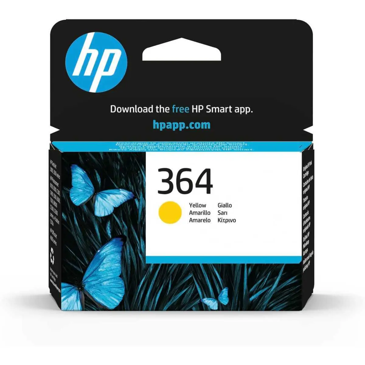 HP 364 Jaune Cartouche authentique au meilleur prix
