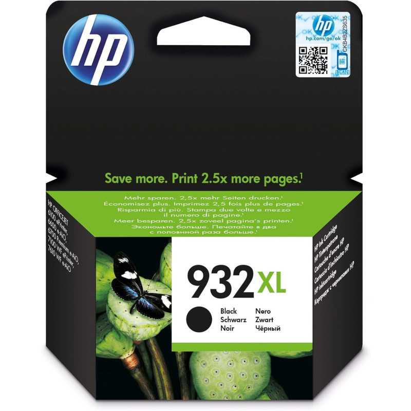 HP 932XL Noir Cartouche d'encre d'origine au meilleur prix