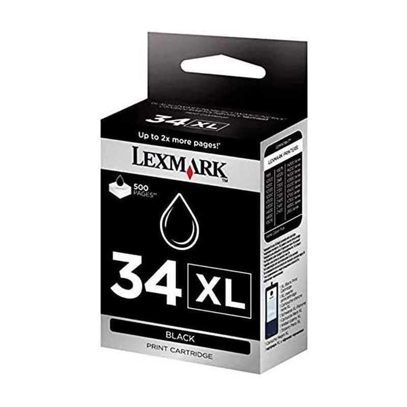Lexmark 34XL Noir Cartouche d'encre d'origine au meilleur prix