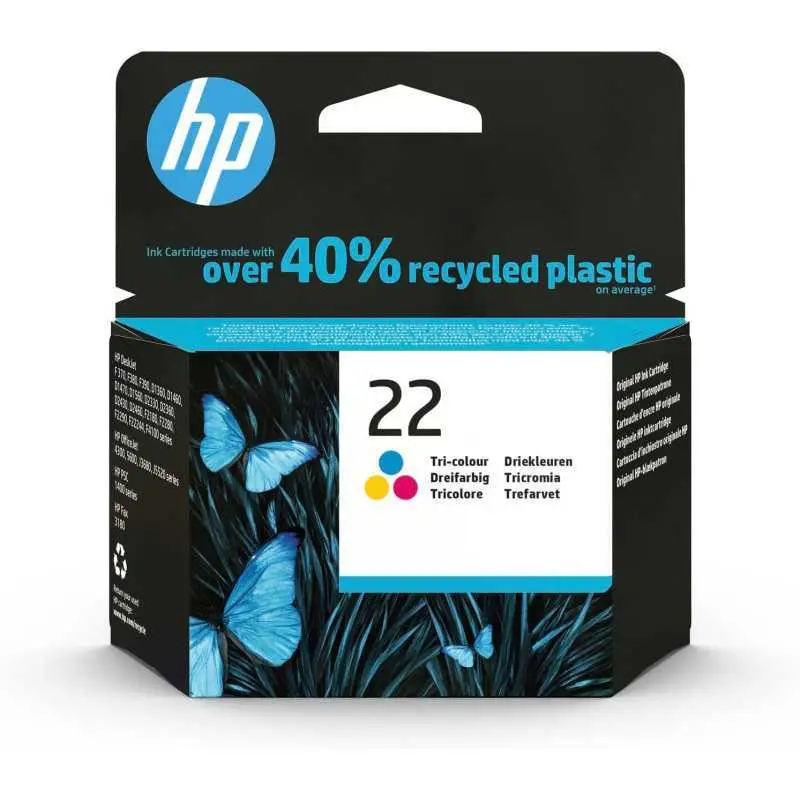 HP 22 Couleur Cartouche d'origine authentique au meilleur prix